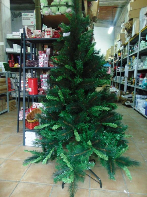 Albero di Natale H 150 Nebrodi Frosted con 680 rami - Sconti per Fioristi e Aziende