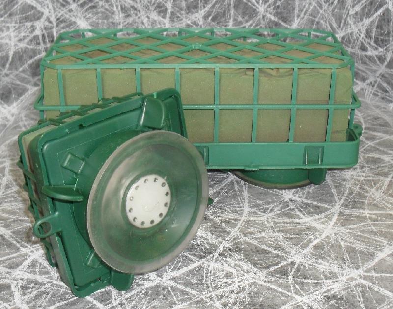Gabbietta Ventosa 11x11 H 8 - Sconti per Fioristi e Aziende - con spugna