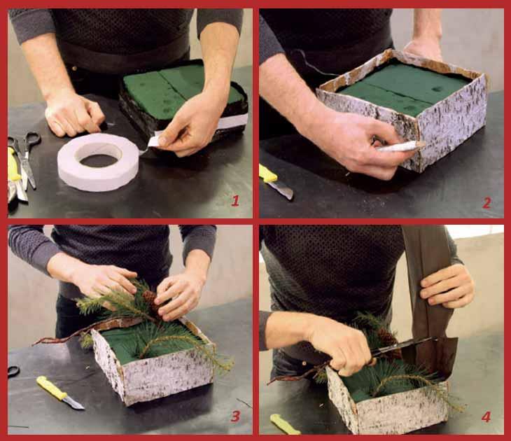 Corteccia di Betulla cm. 12 x 8  - Sconti per Fioristi e Aziende . - Conf. 12 Pannelli Calibrati