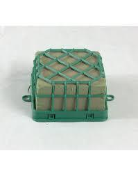 Gabbietta cm. 10 X 10  - Sconti per Fioristi e Aziende - Portaspugna senza spugna in plastica