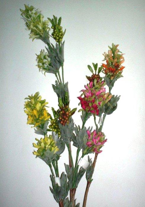 Scabiosa Wild x 3 Artificiale in poliestere - Sconti per Fioristi e Aziende