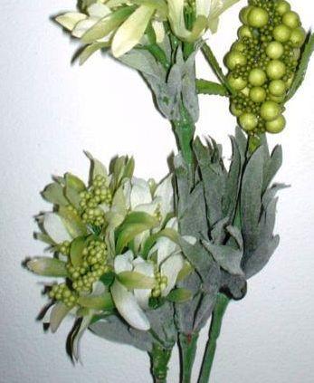 Scabiosa Wild x 3 Artificiale in poliestere - Sconti per Fioristi e Aziende