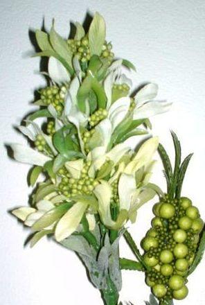 Scabiosa Wild x 3 Artificiale in poliestere - Sconti per Fioristi e Aziende