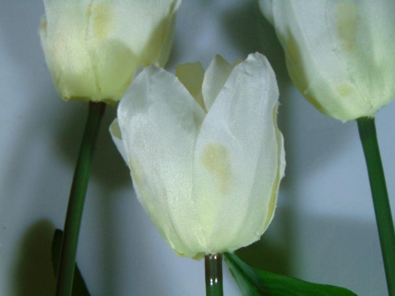 Tulipano Olandese Artificiale H 40 in poliestere - Sconti per Fioristi e Aziende .