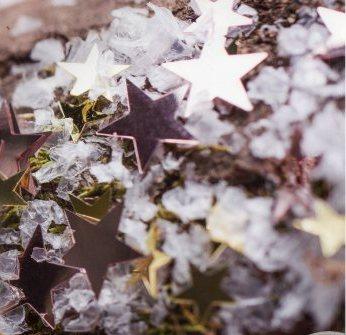 Fustellati in PVC lucido - Sconti per Fioristi e Aziende - Alberi - Fiocchi Neve - Stelle