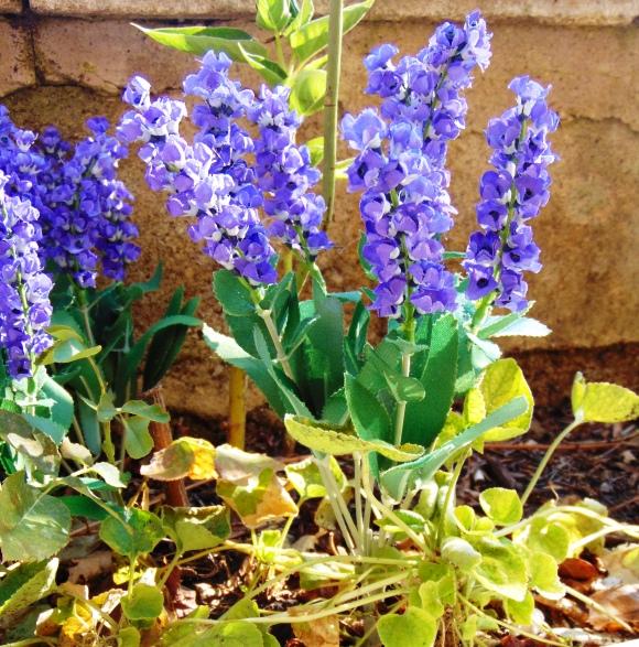 Lavanda Bush x 7 in poliester - Sconti per Fioristi e Aziende