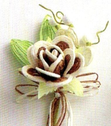 Rosette Mais composta in 2 colori - Sconti per Fioristi e Aziende