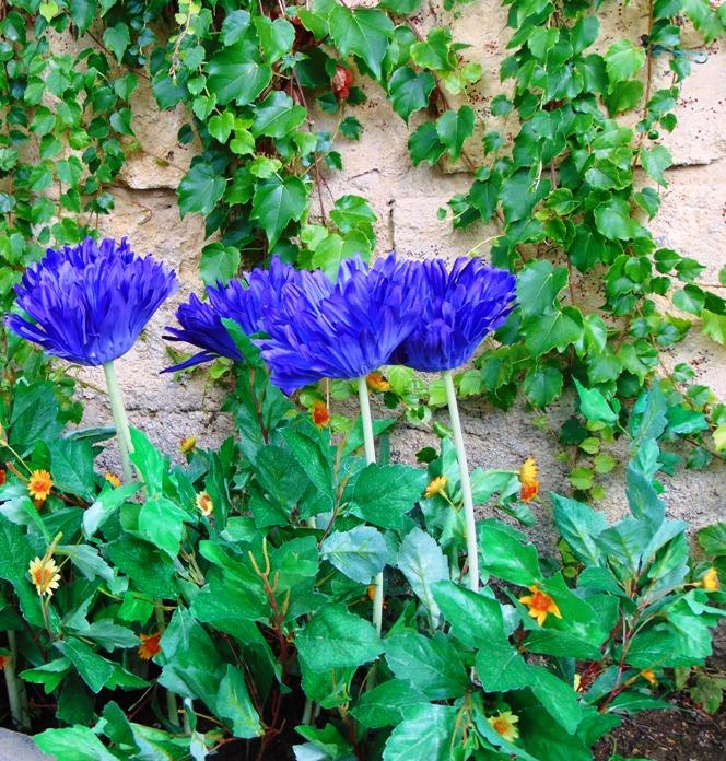 Gerbera Large Artificiale H 75 in poliestere - Sconti per Fioristi e Aziende .