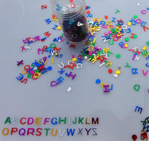 Numeri e Lettere fustellati alte cm. 5  - Sconti per Fioristi e Aziende