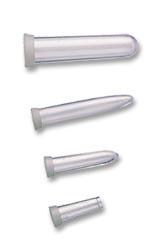 Fialette cc 60 in plastica H 11 dm. 28 - Conf. 100 fiale - Sconti per Fioristi e Aziende