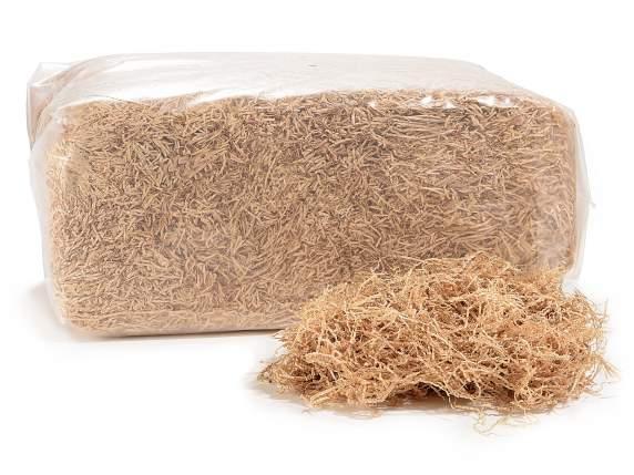 Paglietta Legno Naturale  - Sconti per Fioristi e Aziende - Busta da Kg. 1