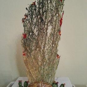Fibra scheletrita di fico d'india naturale  250 gr. - Sconti per Fioristi e Aziende .