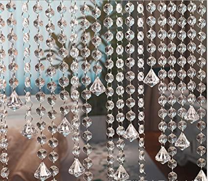 Diamanti ottagonali acrilico - Sconti per Fioristi e Aziende - mm. 6 busta 40 grammi