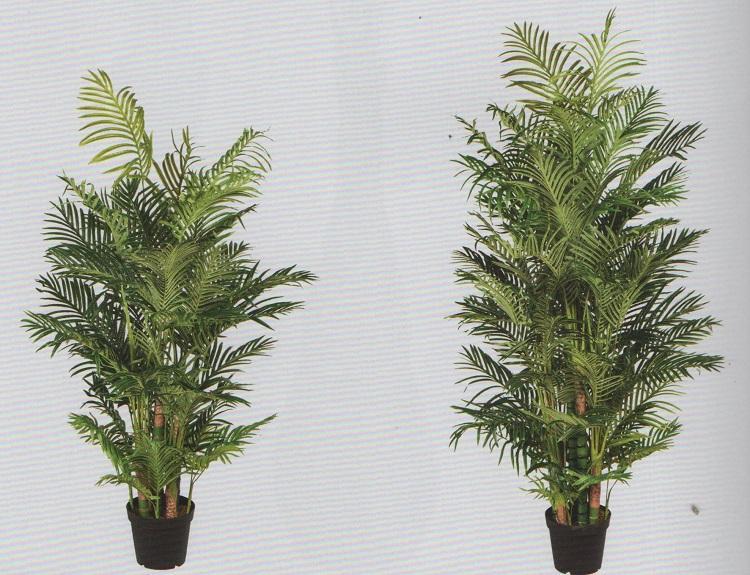 Areca Palm H 220 in vaso - Sconti per Fioristi e Aziende - Artificiale con 3976 foglie