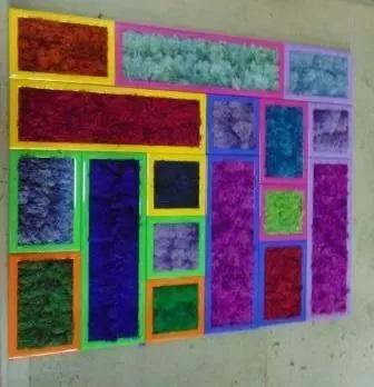 Quadro Moss cm. 20 x 60 - Sconti per Fioristi e Aziende . - Head e Flat work