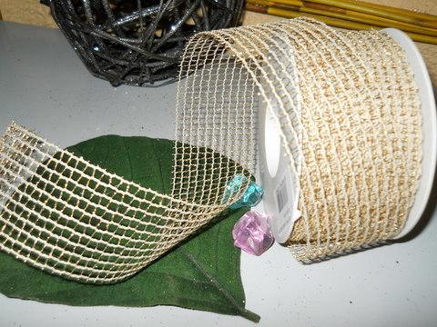 Nastro Rete Lamé Bicolor - Sconti per Fioristi e Aziende - mm. 50 x 50 mt.