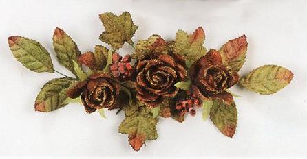 Tralcio Sorriso Roselline - Sconti per Fioristi e Aziende - Cm.14 o cm. 23 animato