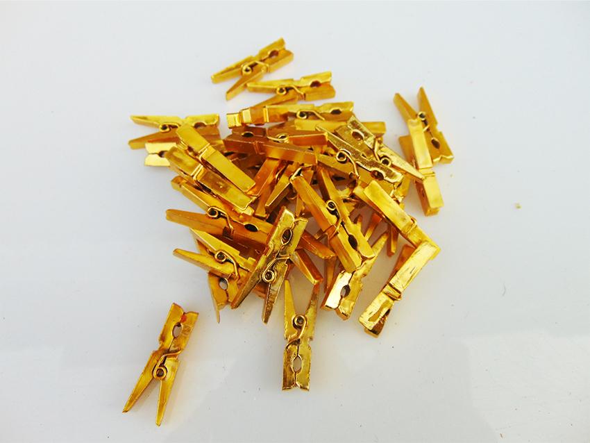 Mollettine x 36 Metallizzate - Sconti per Fioristi e Aziende - Oro e Argento