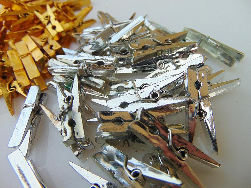 Mollettine x 36 Metallizzate - Sconti per Fioristi e Aziende - Oro e Argento