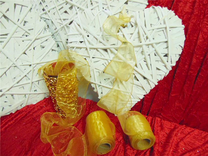 Nastro in Organza Cristal - Sconti per Fioristi e Aziende -  Giallo mt. 25 H 8 - H 12