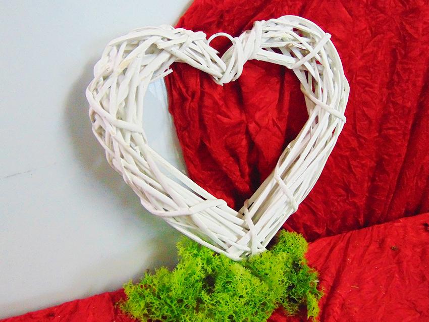 Cuore Vuoto in Vimini  Articolo per San Valentino - Sconti per Fioristi e Aziende