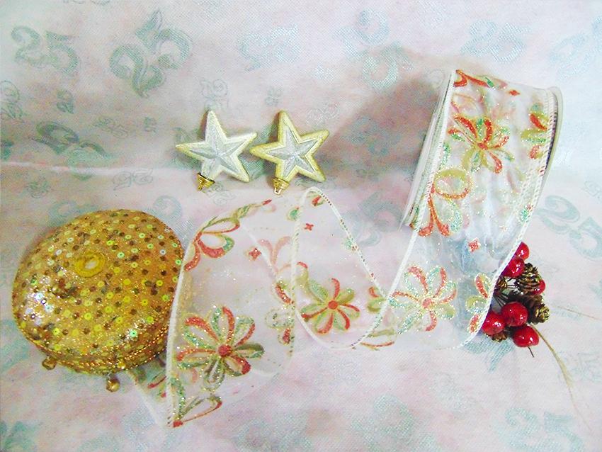 Nastro Organza Margherite - Sconti per Fioristi e Aziende - H 60