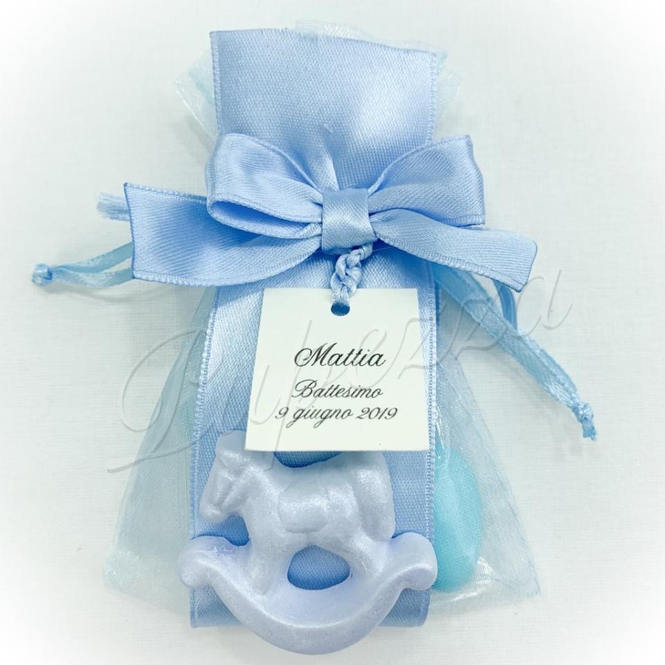 Sacchetto Portaconfetti cm. 7,5 x 10 in Organza con tirante - Sconti per Fioristi e Aziende