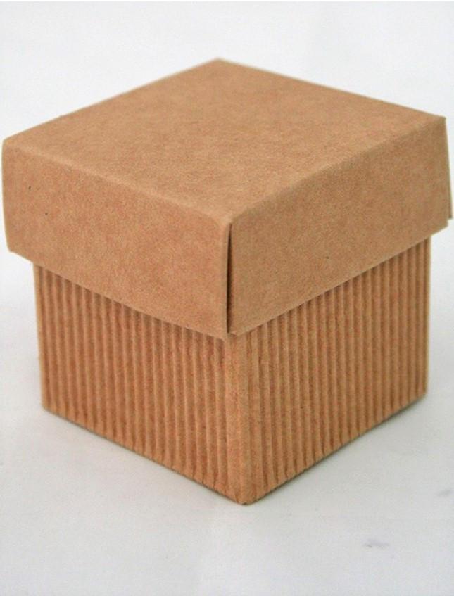 Scatola per bomboniera F/Cop. H 5 cm. 5 x 5 - Sconti per Fioristi, e Aziende