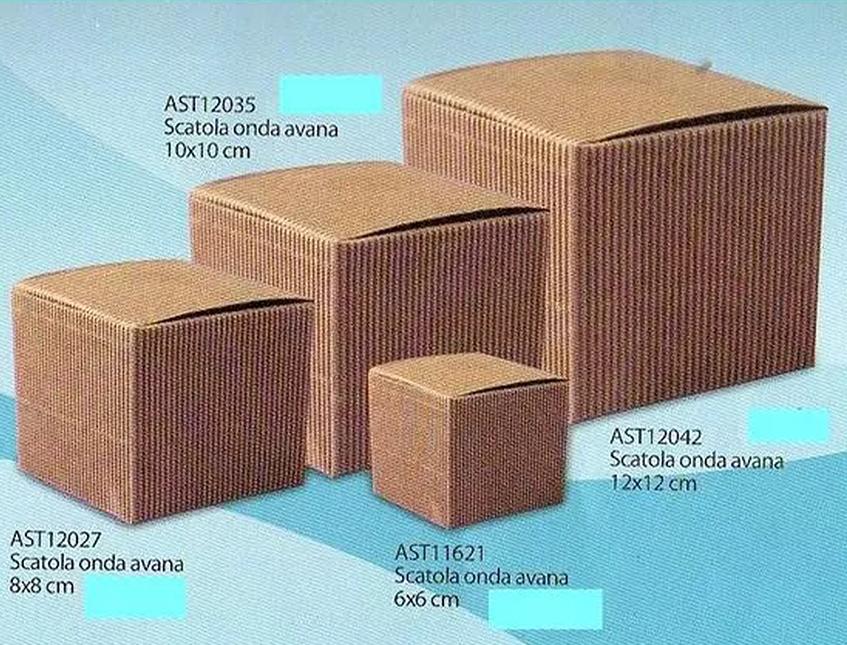 Scatola per bomboniera F/Cop. H 12 cm. 12 x 12 - Sconti per Fioristi, e Aziende