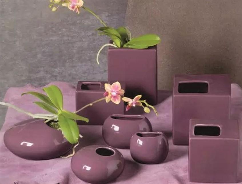 Vasetti cubo in ceramica GAV Flider H 11 - H 9 - Sconti per Fioristi e Aziende