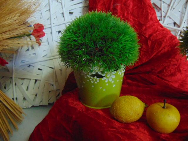 Vaso fiorito dm. 15 in latta traforata in 4 colori - Sconti per Fioristi e Aziende