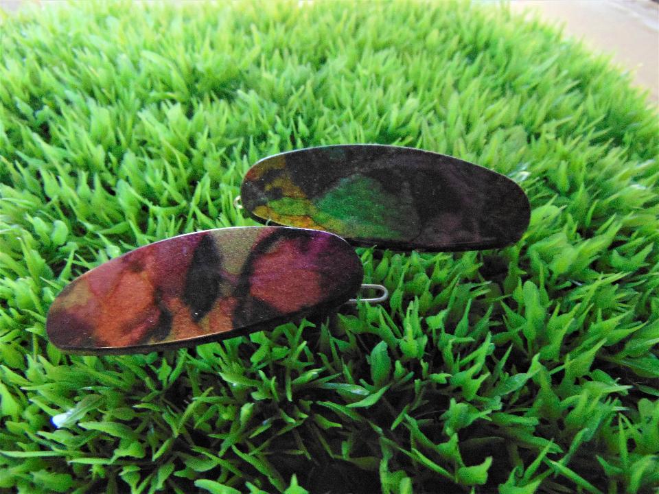 Fermaglio oval leaves 7 x 2 - Sconti per Fioristi e Aziende