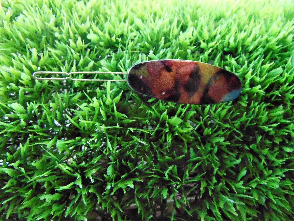 Fermaglio oval leaves 7 x 2 - Sconti per Fioristi e Aziende