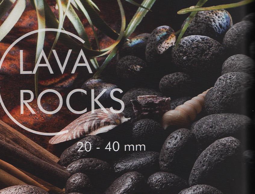 Lava Rock a goccia Conf. Kg. 1 .
