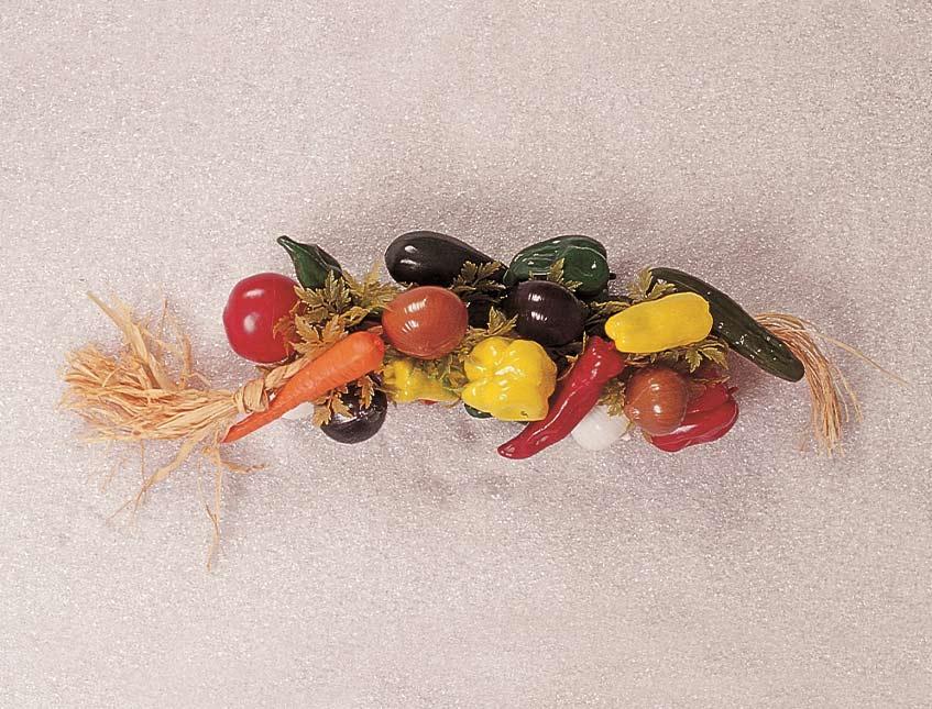 Collana verdure grandi x 22 artificiale in plastica cm. 50 - Sconti per Fioristi e Aziende .