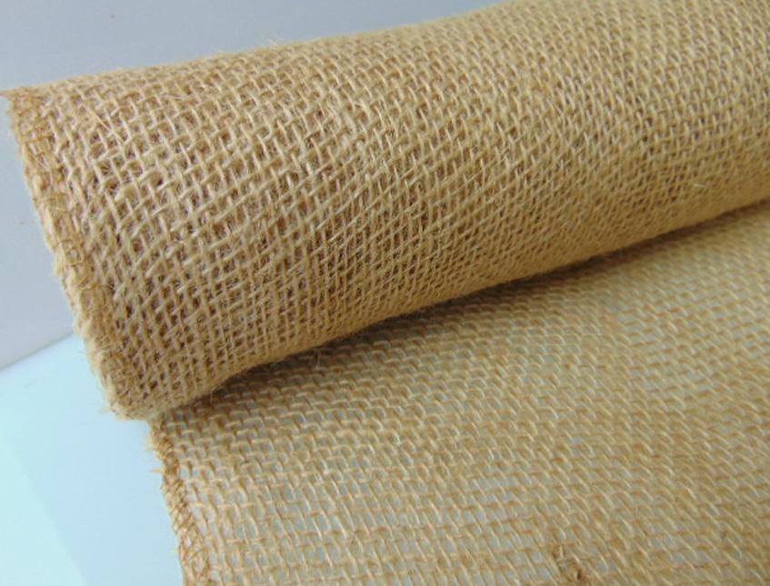 Juta a rotolo H 50 x 5 yds - Sconti per Fioristi e Aziende - Grezza Naturale Fitta