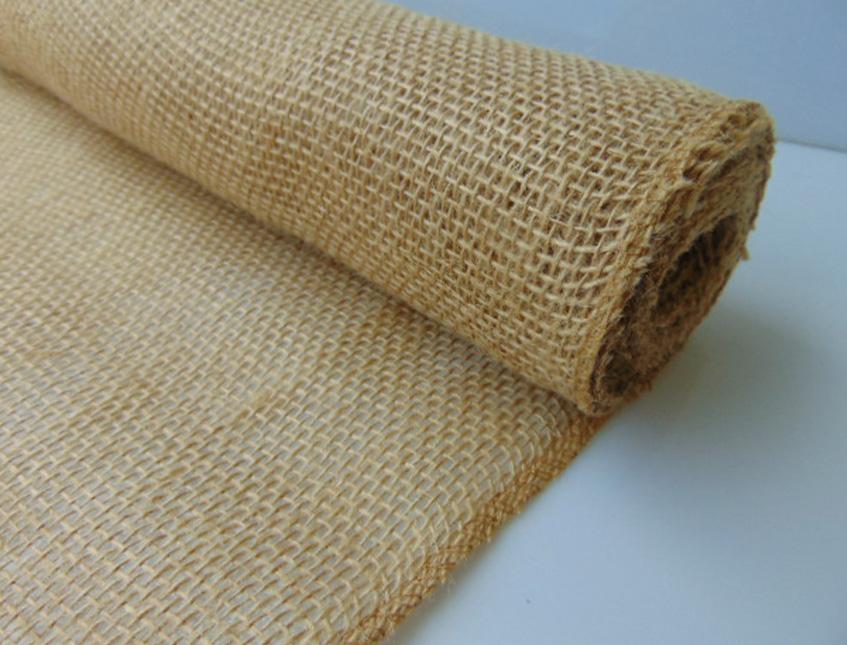Juta a rotolo H 50 x 5 yds - Sconti per Fioristi e Aziende - Grezza Naturale Fitta