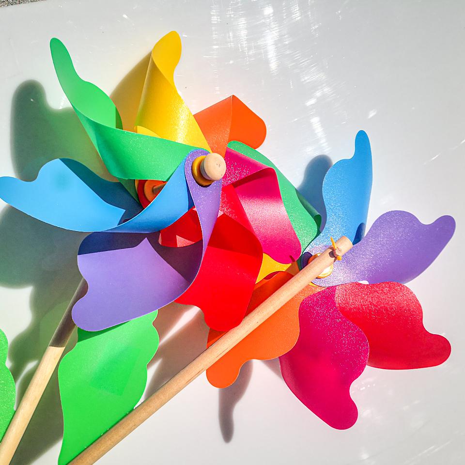 Girandola Multicolor H 55  dm.27 - Sconti per Fioristi e Aziende