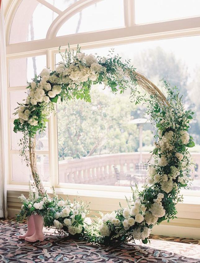 Cerchio Matrimonio dm. 200 - Sconti per fioristi e aziende . - Oro Componibile