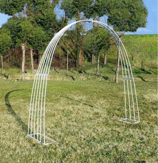 Arco Curvo Oro x matrimonio  Sconti per Fioristi e Aziende . - H 230 x 250