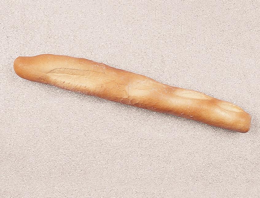 Filoncino di pane artificiale in plastica - Sconti per Fioristi e Aziende . - cm. 58x8