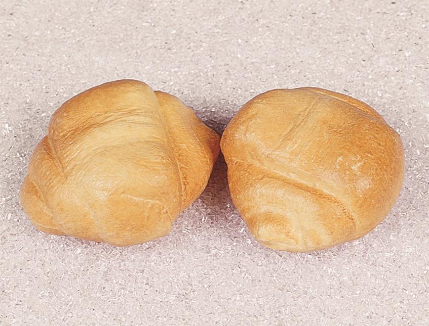 Panino rotondo artificiale in plastica - Sconti per Fioristi e Aziende . - cm. 12x10