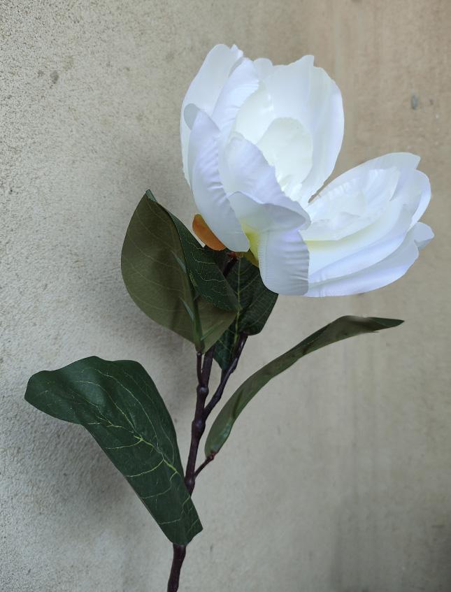 Magnolia bianca singola H 70 - Sconti per fioristi e aziende . - in poliestere