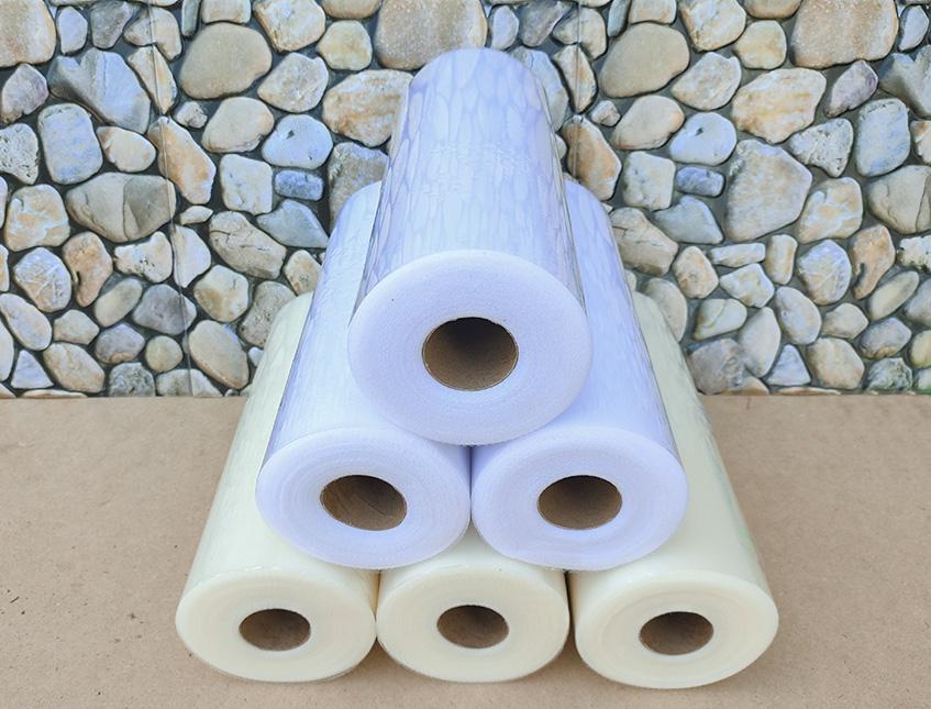 Tulle H 25 x 100 mt. Import - Sconto per Fioristi e Aziende - Solo Bianco, Avorio, Rosso