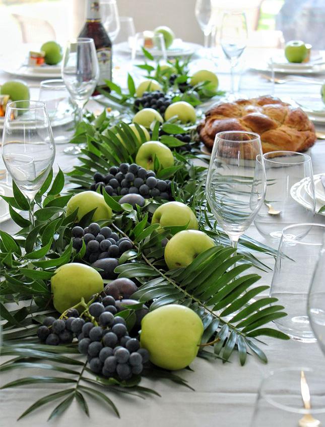 Mela verde artificiale in plastica dm. 8 cm H 7 - Sconti per Fioristi e Aziende e Wedding .