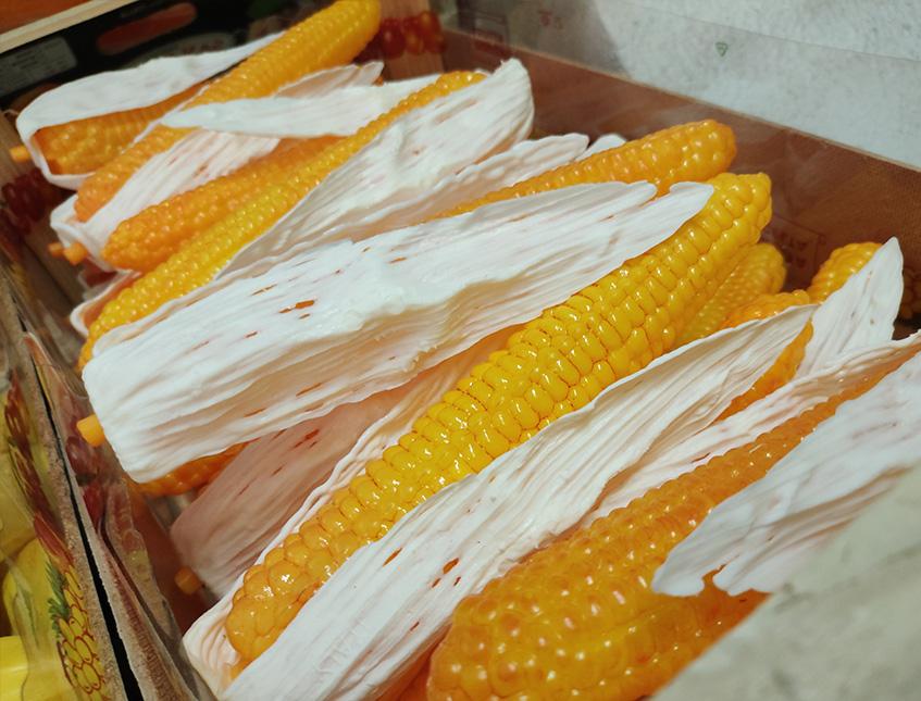 Pannocchie Granoturco H 27  - Sconti per Fioristi e Aziende . - Artificiale in plastica