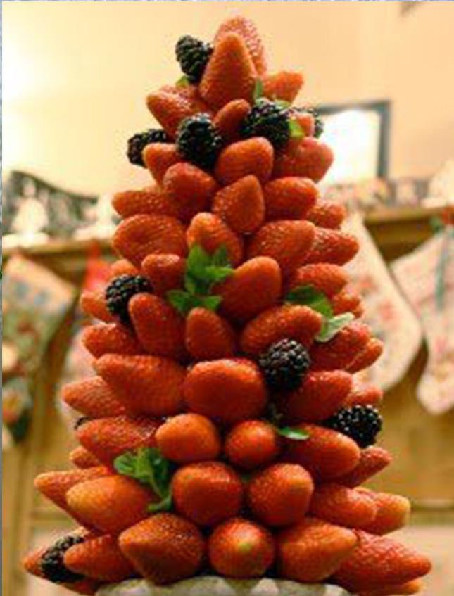 Fragole artificiali H. 5 dm. 3  - Sconti per Fioristi e Aziende Realistiche -  in plastica