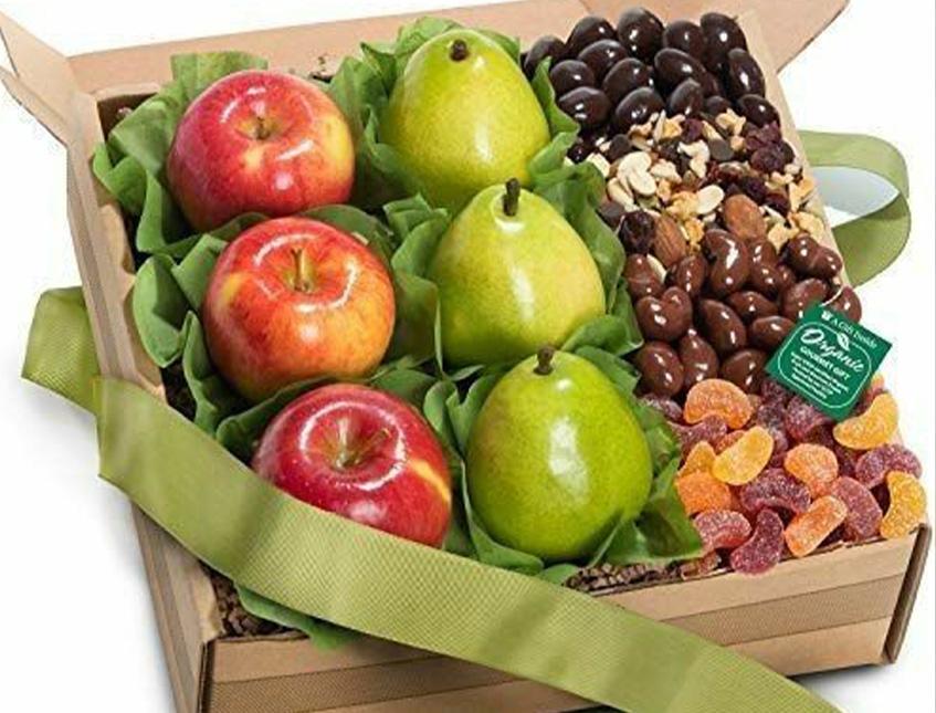 Mela rossa artificiale in plastica dm. 8 cm H 7 - Sconti per Fioristi e Aziende e Wedding .