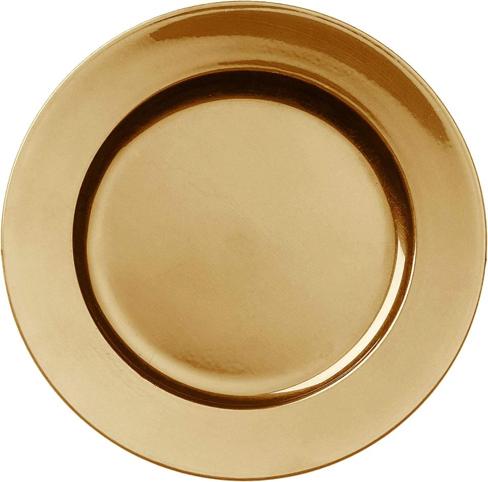Sottopiatto dm. 33 lucido  - Sconti per Fioristi e Aziende - Oro - Argento - Rosso