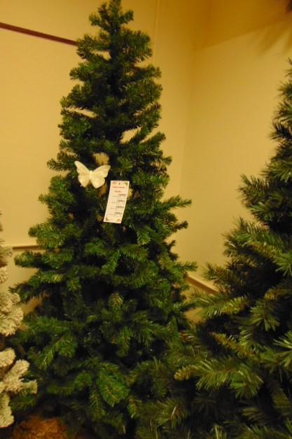 Albero di Natale Alaska PVC - Sconti per Fioristi e Aziende . - H 210